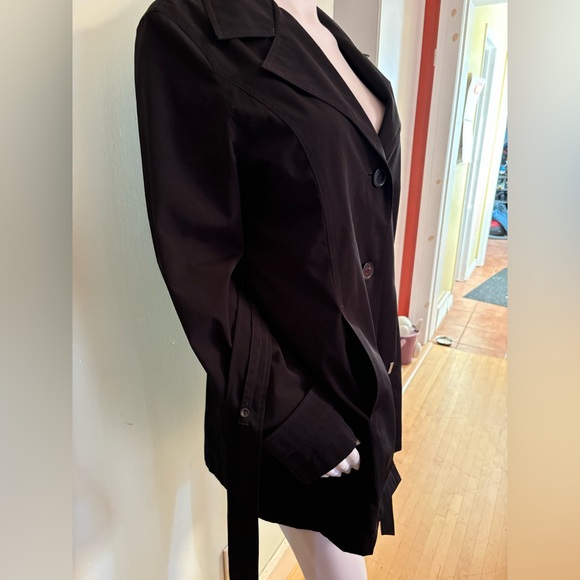 Studio Rain Trench Coat by Liz Claiborne Medium - Picture 3 of 6